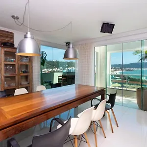 Apartamento Cobertura Em Com Vista Espetacular Do Mar E Montanha, 3 De Frente Para O Mar, Amplo Terraco, Wifi 300mb E Tv Com Canais Por Satelite, Garagem Para 2 Carros, Bombinhas